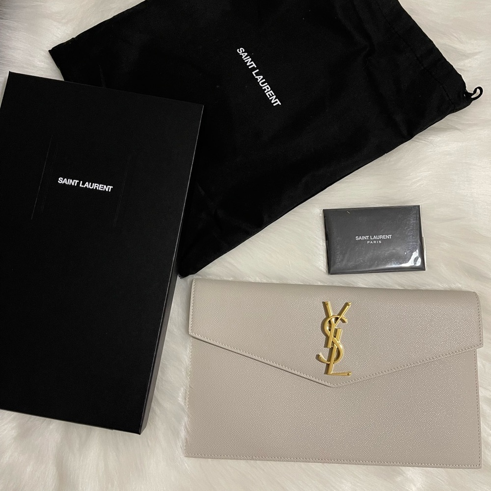 SOLD! Saint Laurent Pouch Medium